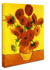 Still Life Vase with Fifteen Sunflowers3